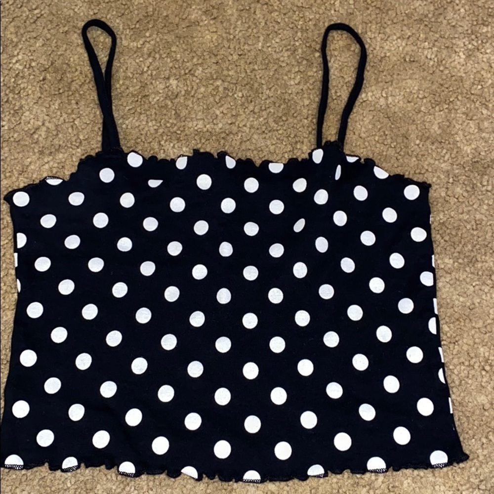 Polka for tank top